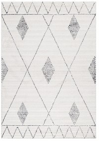 Dywan poliestrowy Berber ornament kremowy 200 cm x 290 cm