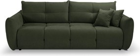 Masseno Sofa MODA z funkcją spania i pojemnikiem na pościel - Zielony - WIND 75