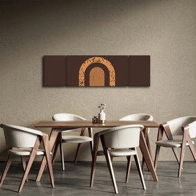 Obraz - Pomarańczowe łuki N⁰3 (170x50 cm)