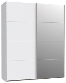 Szafa z lustrem KARO 170x210 cm biała