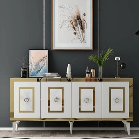Szafka Karya White and Gold