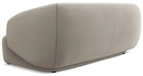 Beżowa aksamitna sofa 212 cm Moana – Makamii