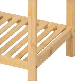 Bambusowy regał łazienkowy w naturalnym kolorze 37x110 cm Skaren – Bonami Essentials