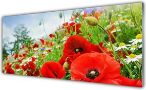 Szkło nad Blatem Naturalne Piękno Kwiatów