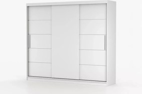 Szafa przesuwna Larena – nowoczesny design, różne kolory, opcja z lustrem lub bez