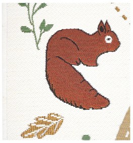 Kremowy dziecięcy dywan do zabawy 123x180 cm Little Forest – Nattiot