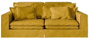 Żółta sofa 236 cm Nora – Ropez