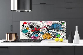 Panel Kuchenny Dynamiczna Kompozycja Kolorów