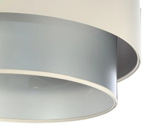 Lampa wisząca DOUBLE CREAM 50 kremowa/srebrna BPS KONCEPT