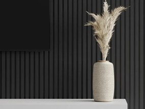Mexen Lam-F lamele ścienne akustyczne 275 x 31,5 cm, filc 6 mm, Czarny Mat - S105-275317-2812-053