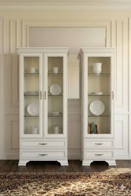 Witryna jednodrzwiowa do salonu fineline crema C3-D94