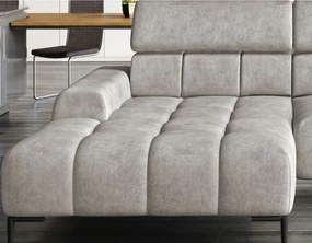 Narożnik PLAZA Mini Prawostronny w tkaninie Solar 80 WERSAL