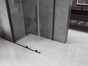 Mexen Velar kabina prysznicowa rozsuwana 130 x 90 cm, transparent, czarna - 871-130-090-01-70