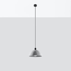 Lampa wisząca PABLITO szara betonowa