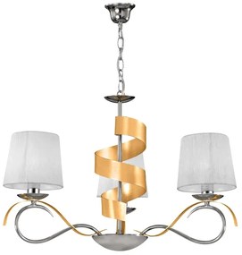 Rustykalna lampa wisząca - K288 Lawis 4X