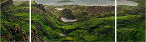 Obraz - Quiraing, Szkocja (170x50 cm)