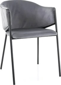 Stół okrągły AGIS 90x90 czarny