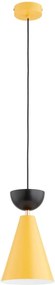 Lampa wisząca ENTORI na przewodzie 1xE27/15W/230V, żółto-czarna