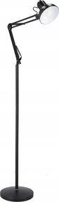 Lampa stojąca 1xE27/40W/230V czarna