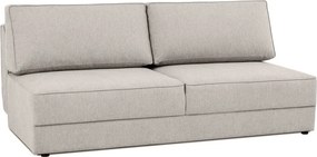Beżowa rozkładana/ze schowkiem sofa 202 cm Dora – Scandic