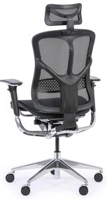 Krzesło biurowe wielofunkcyjne WINSTON AA, czarny