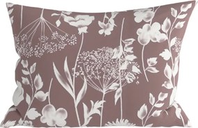 Poszewka na poduszkę z mikrofibry VALETON 50x70 cm, brązowa