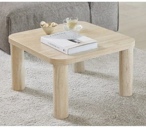 Beżowy stolik w dekorze marmuru 60x60 cm Solano – Actona
