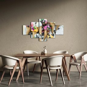 Obraz z lodami (125x70 cm)