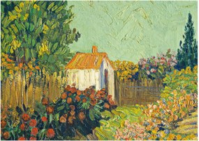 Obraz - Imitator of Vincent van Gogh, Landscape, reprodukcje (70x50 cm)