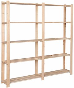 Drewniany regał do spiżarni E5-R02