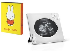 Metalowa ramka stojąca w kolorze srebra 13x10 cm Miffy – Zilverstad