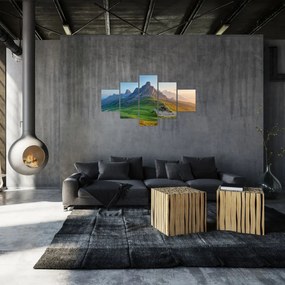 Obraz - Dolomity (125x70 cm)