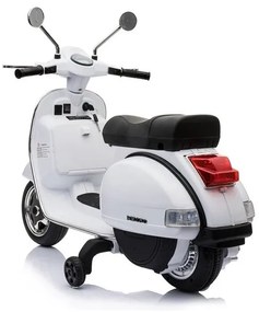 Skuter na akumulator vespa biały