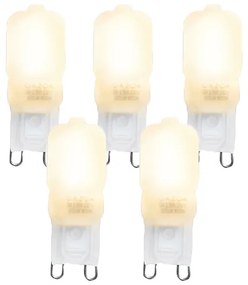 Zestaw 5 żarówek LED G9 CUTE PC 2W 200 lm 2700K