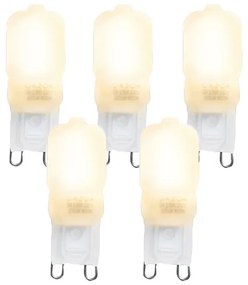 Zestaw 5 lamp LED G9 CUTE PC 2W 200 lm 2700K