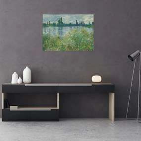 Obraz - Claude Monet, Banks of the Seine, reprodukcje (70x50 cm)