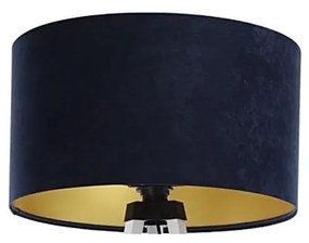 Uniwersalny klosz STANDART E27 pr. 45 cm niebiesko-złoty