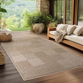 Beżowy dywan odpowiedni na zewnątrz 160x230 cm Ibiza 1902 – Ayyildiz Carpets