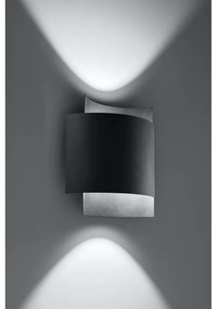 Czarny kinkiet Nice Lamps Forgmi