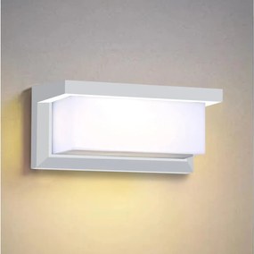 Brilagi - Zewnętrzny kinkiet LED RGBW BRICKY 1xE27/9W/230V biały IP54