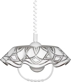 Prezent 74197 B05 - Wysuwany żyrandol LYRA 1xE27/60W/230V