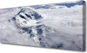 Obraz canvas na ścianę Mglisty Poranek w Górach