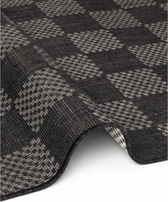 Czarny/kremowy chodnik odpowiedni na zewnątrz 80x200 cm Haringey Dorothy – Ted Baker