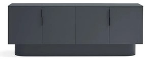Antracytowa komoda 200x77,5 cm Totem – Teulat