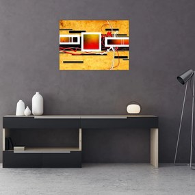 Obraz - Abstrakcja (70x50 cm)