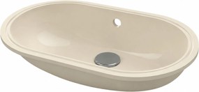 Massi Umywalka podblatowa owalna beżowa z konglomeratu RONA Oval 51 cm| Różne kolory