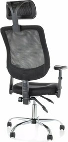 Fotel obrotowy Q-118R Signal, zgodny z normą BHP