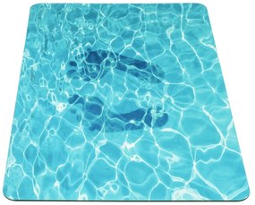 Niebieski dywanik łazienkowy 50x80 cm Blue Sea – Wenko