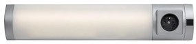 Rabalux 78038 - LED Oświet. blatu kuchennego z gniazdem SOFT 2E LED/5W/230V 4000K 45cm strebrny