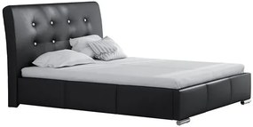 Łóżko tapicerowane do sypialni glamour 180x200 Z4-T63